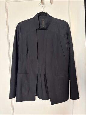 Athleta Noir-Black Open-Front Blazer